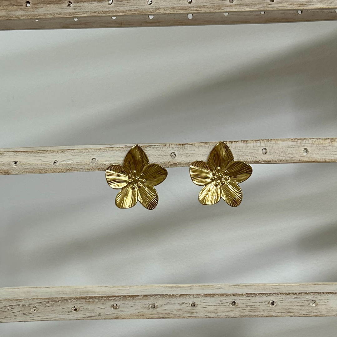 Pendientes Flor Medianos