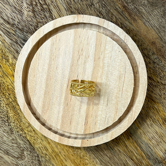 Anillo Olivo Dorado