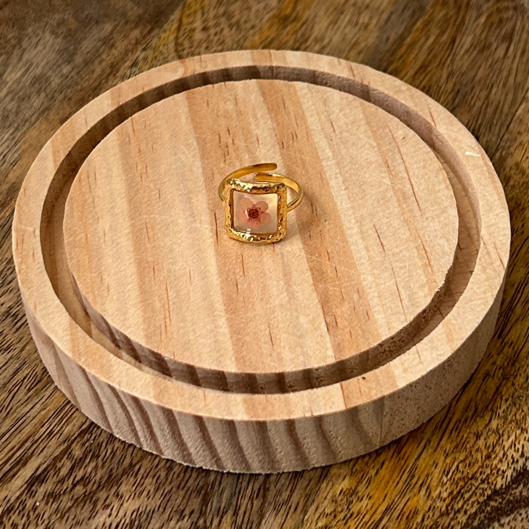 Anillo Papiro Rosa