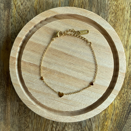 Pulsera Amore Dorada