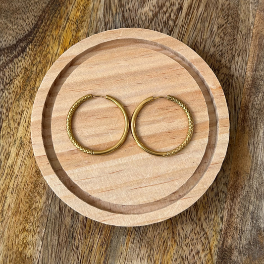Pendientes Dúo Dorado
